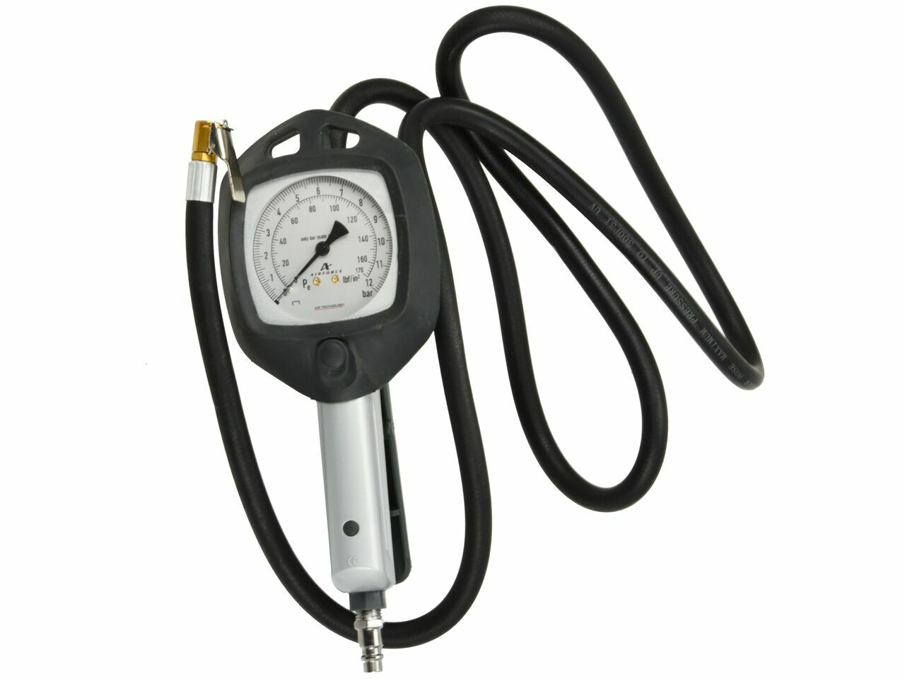 Pistol de umflat cu manometru 12bar, Geko G01159