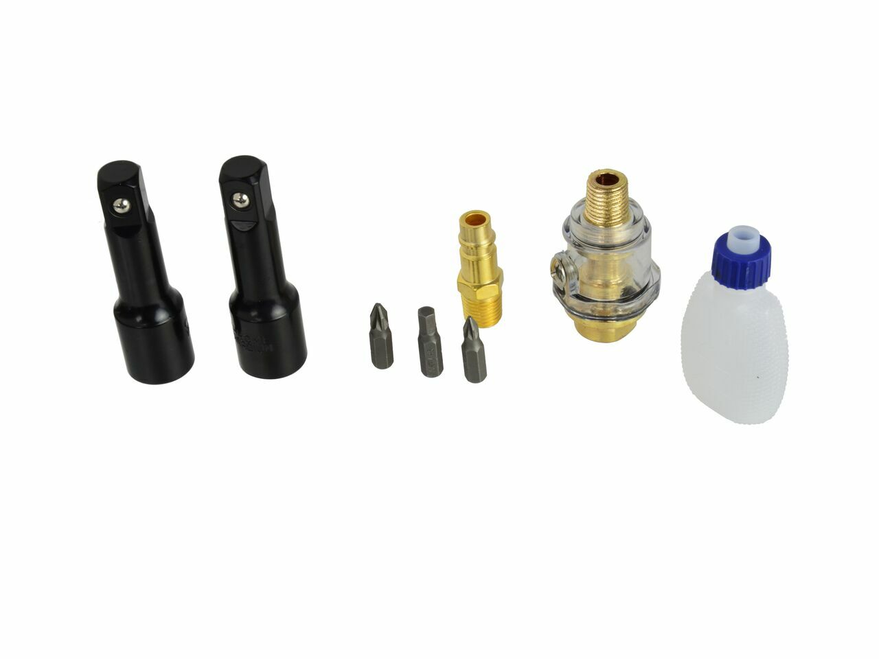 Cheie cu clichet pneumatica, prindere 1/2 "+ 16 chei tubulare CrV, GEKO G00581