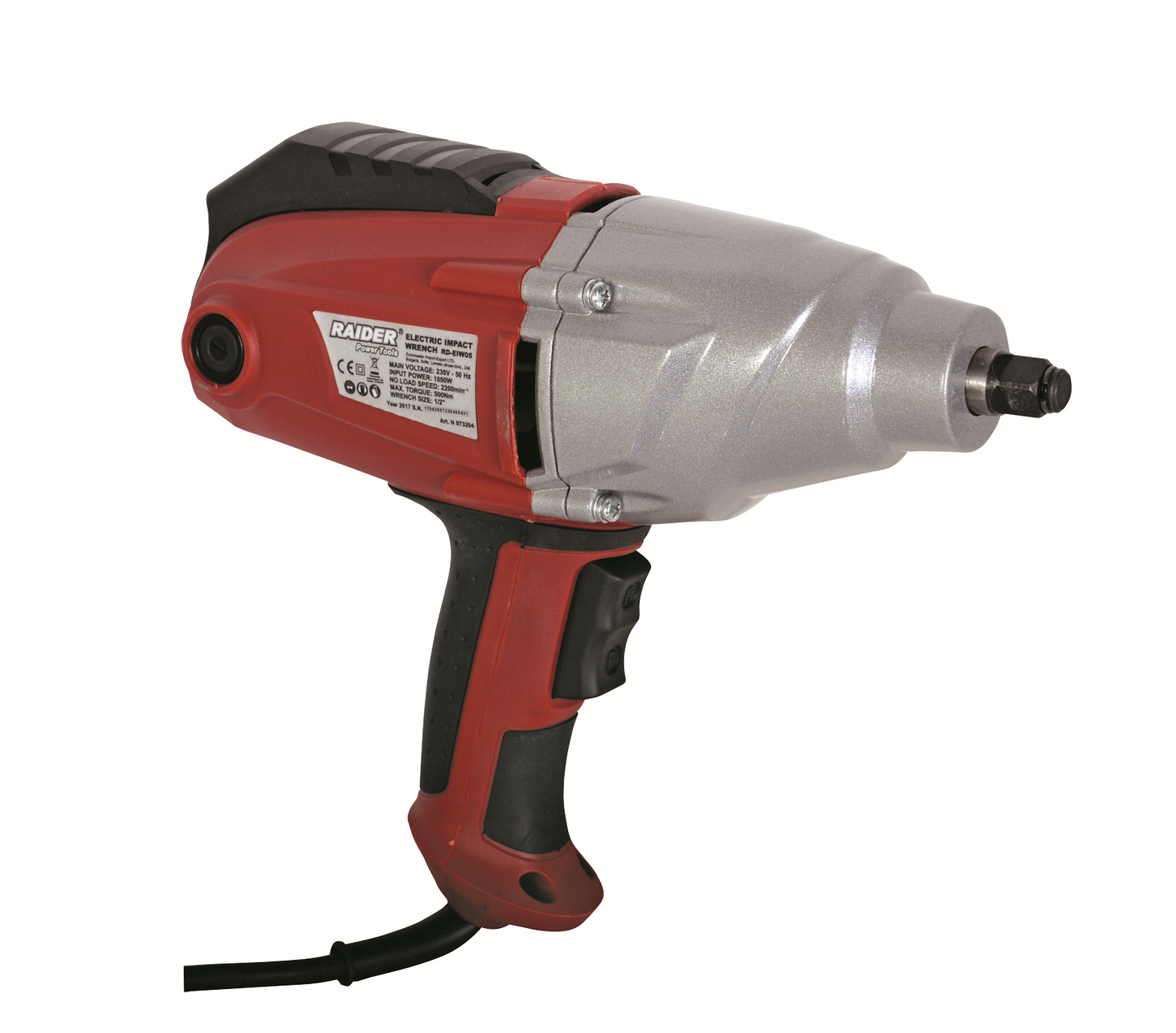 Pistol electric de impact RD-EIW05 1/2” 1050W 500Nm LCD, Raider 073204