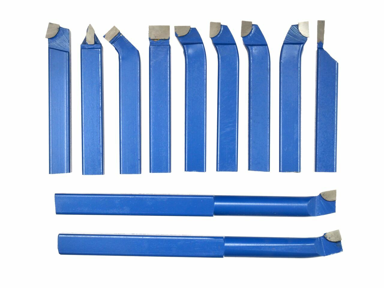 Set 11 cutite de strunjire 16x16mm + valiza, GEKO G01243