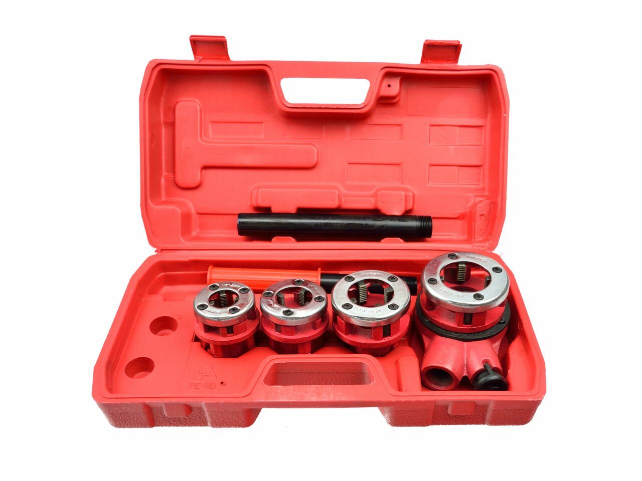 Set 4 filiere pentru dispozitivul de filetat 1/2" - 1,1/4", Geko G01000