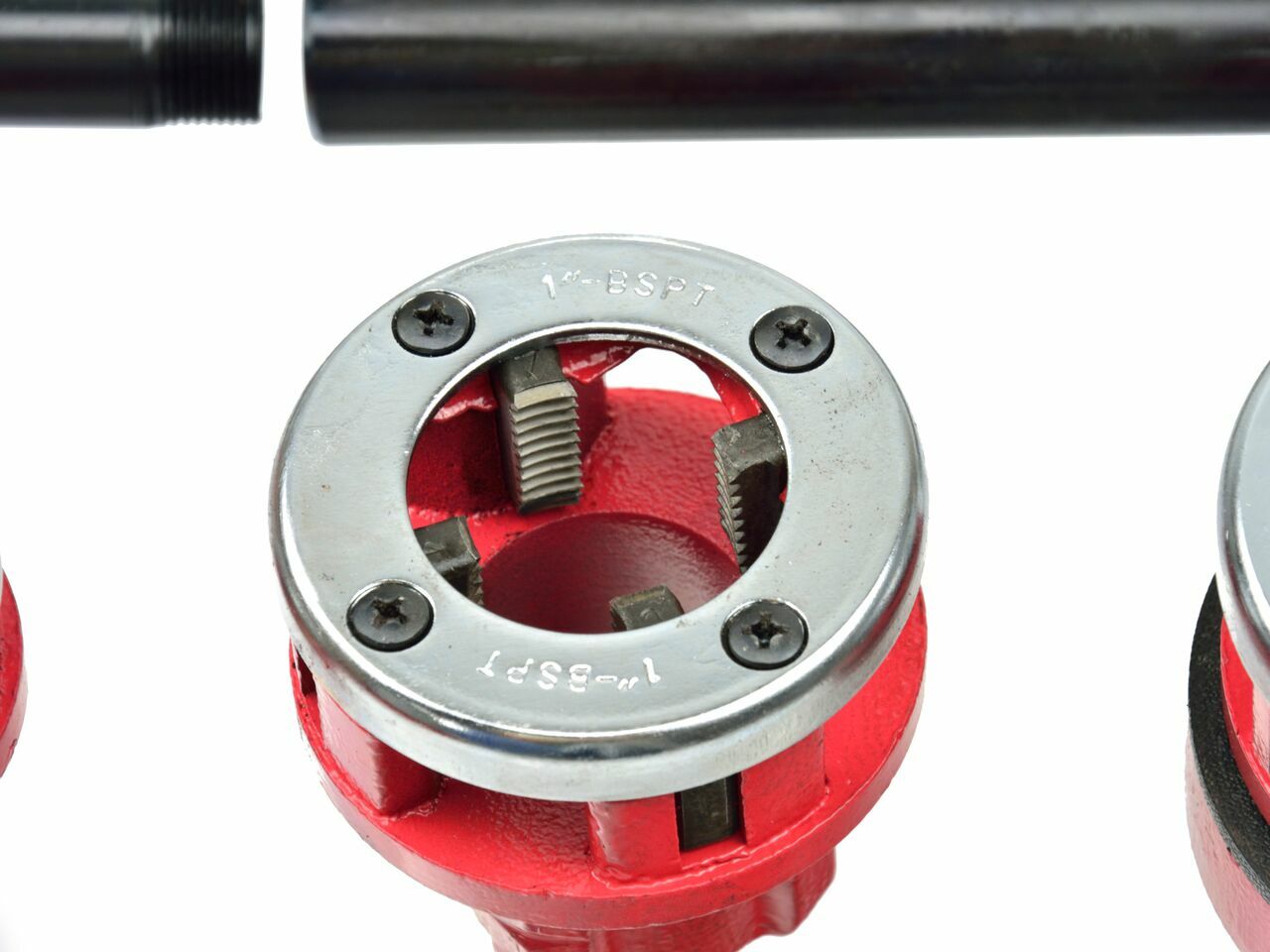 Set 4 filiere pentru dispozitivul de filetat 1/2" - 1,1/4", Geko G01000