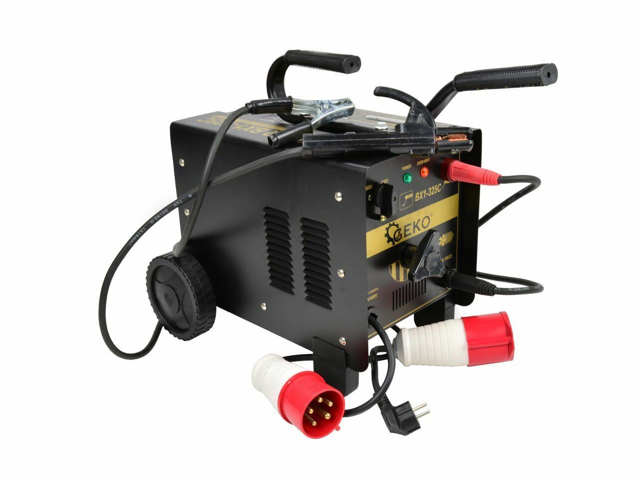 Aparat de sudură BX-325C, 230V/400V, adaptor industrial, Geko G81016
