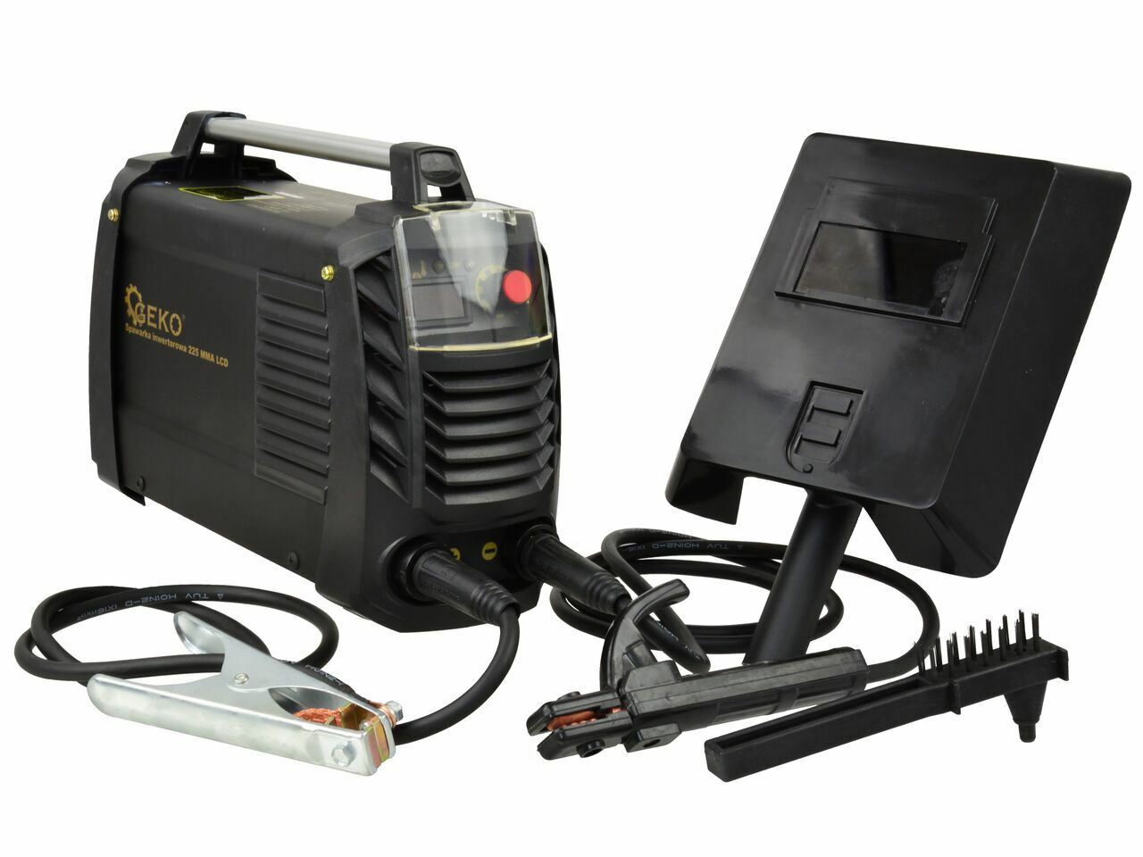 Aparat de sudura tip invertor 225 MMA LCD, GEKO G80083