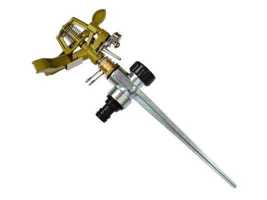 Aspersor metalic cu impuls 360°, Geko G73051