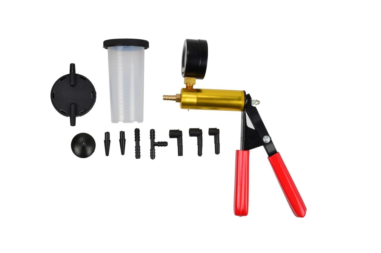 Pompa manuala pentru verificare si aerisire sistem de franare  4bar, Geko G01156