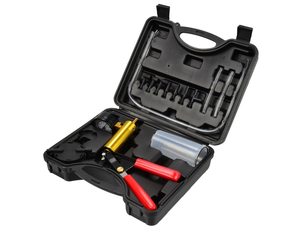 Pompa manuala pentru verificare si aerisire sistem de franare  4bar, Geko G01156