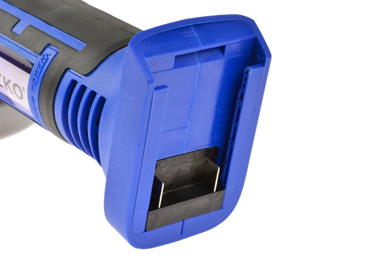 Polizor unghiular, 115mm, Geko + acumulator 18V Li-ion 2.0 Ah + incarcator