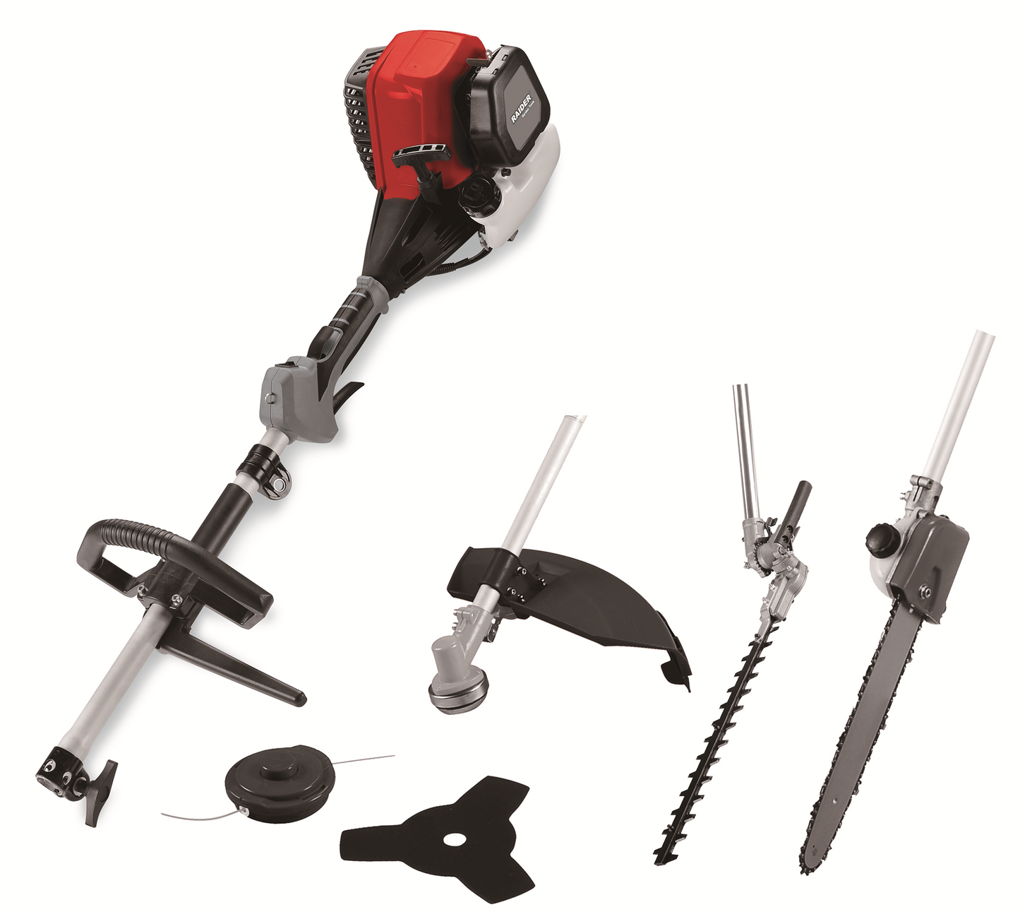 Motocoasa pe benzina cu lama si fir in 4 timpi 0.8kW RD-GBC11, Raider 075513