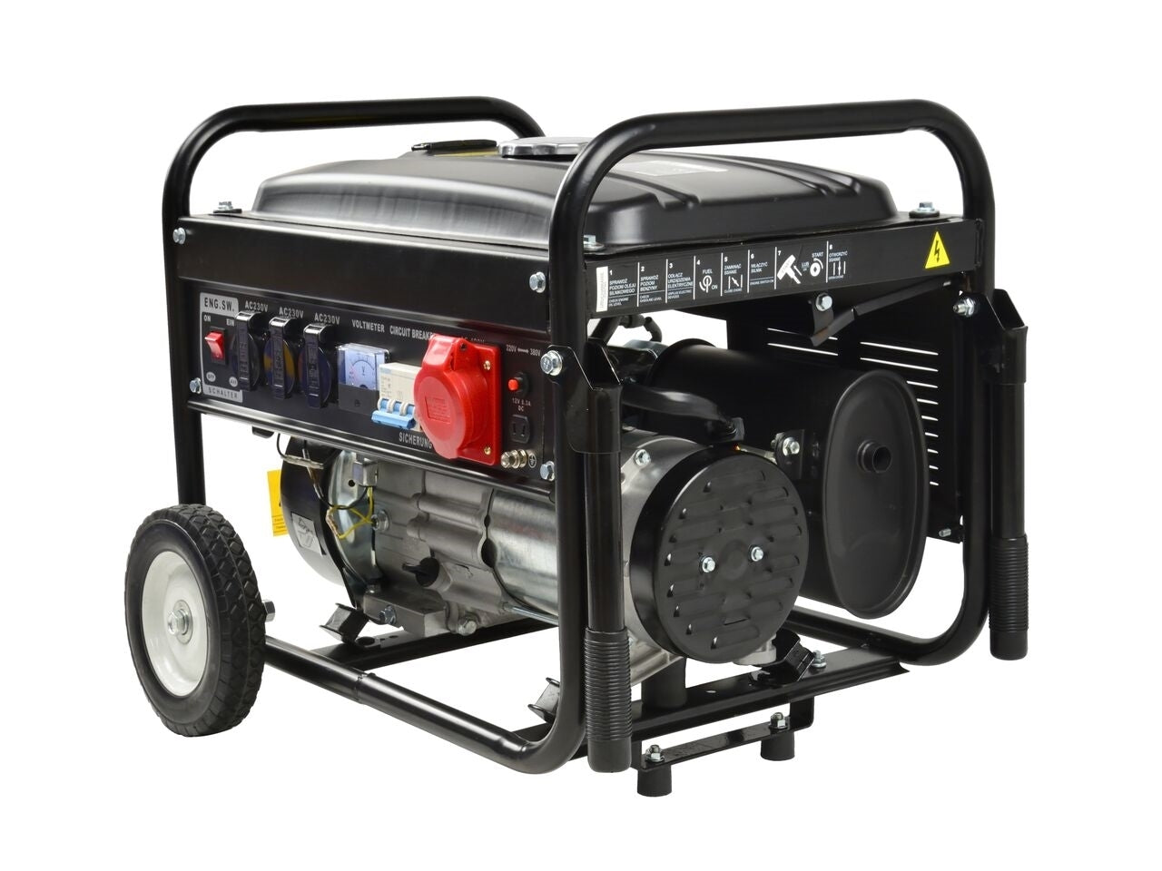 Generator electric, 7.0KM, 230V/400V/12V, 4000rpm, 210cm3, Keltin K00253