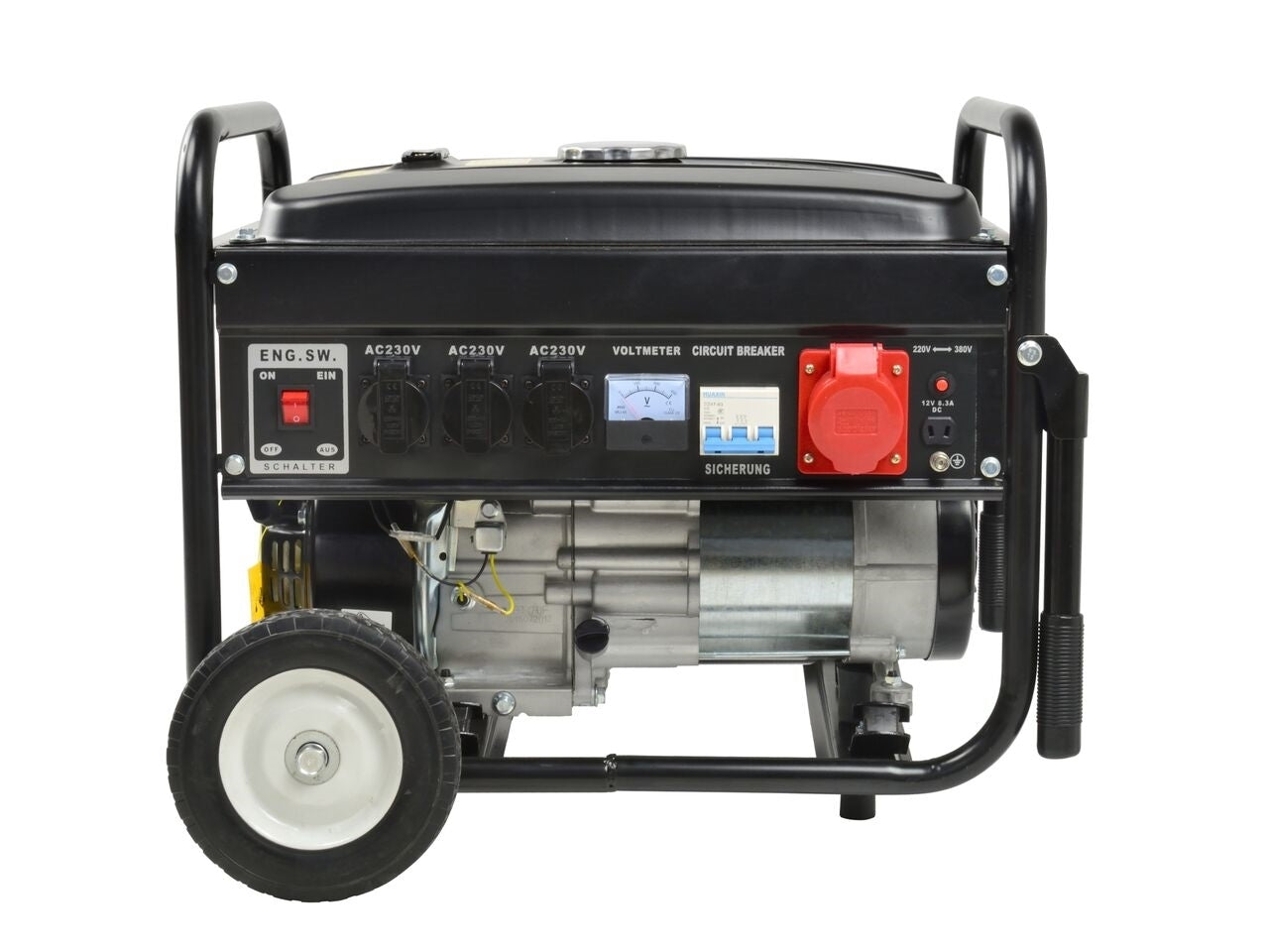 Generator electric, 7.0KM, 230V/400V/12V, 4000rpm, 210cm3, Keltin K00253