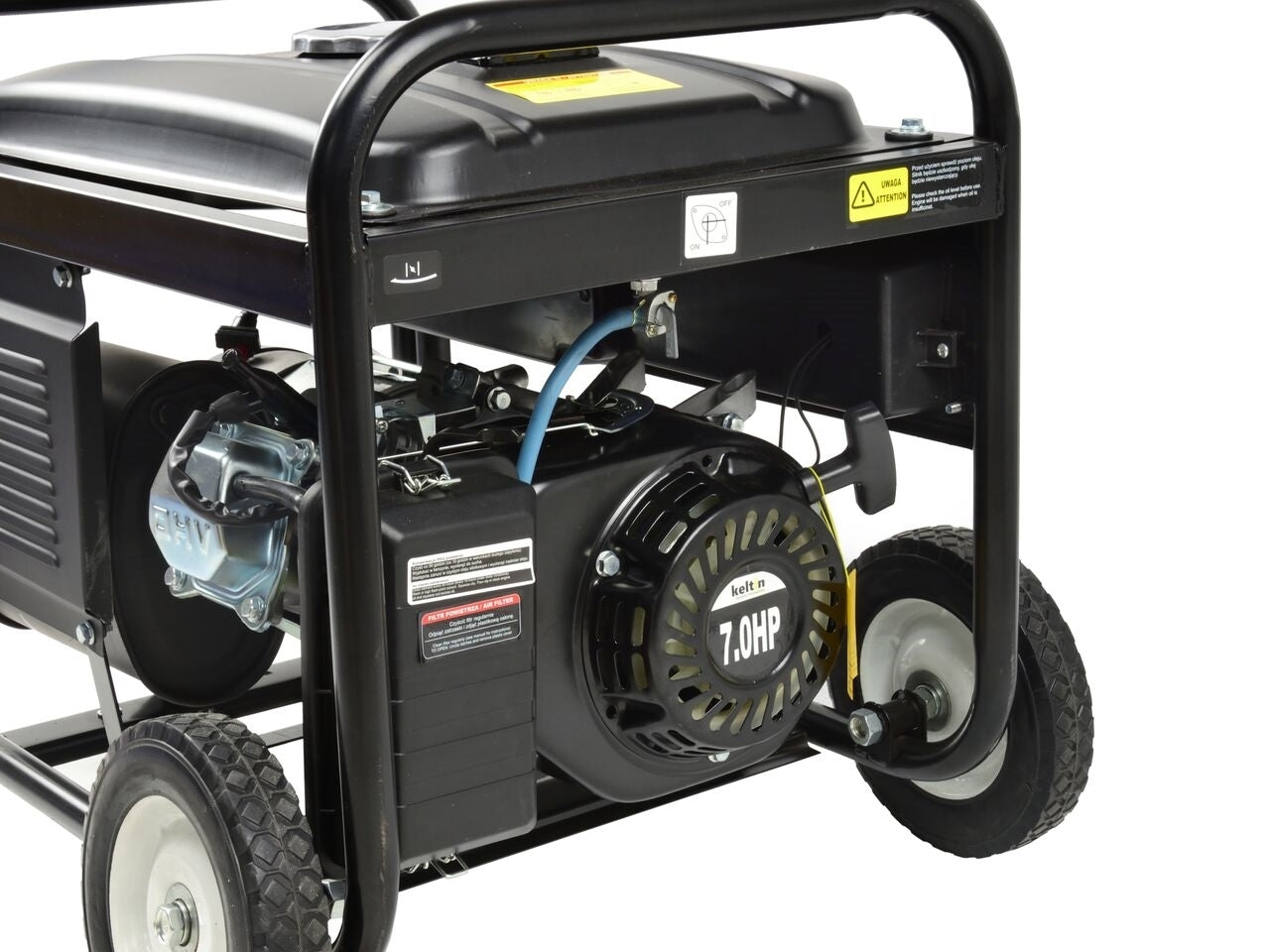 Generator electric, 7.0KM, 230V/400V/12V, 4000rpm, 210cm3, Keltin K00253