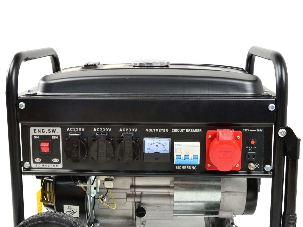 Generator electric, 7.0KM, 230V/400V/12V, 4000rpm, 210cm3, Keltin K00253