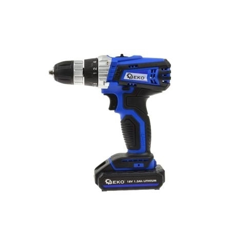 Surubelnita electrica cu acumulator 18V + 46 accesorii, Geko G80651