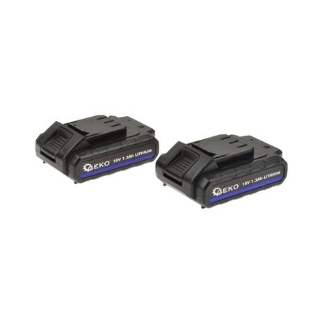 Surubelnita electrica cu acumulator 18V + 46 accesorii, Geko G80651