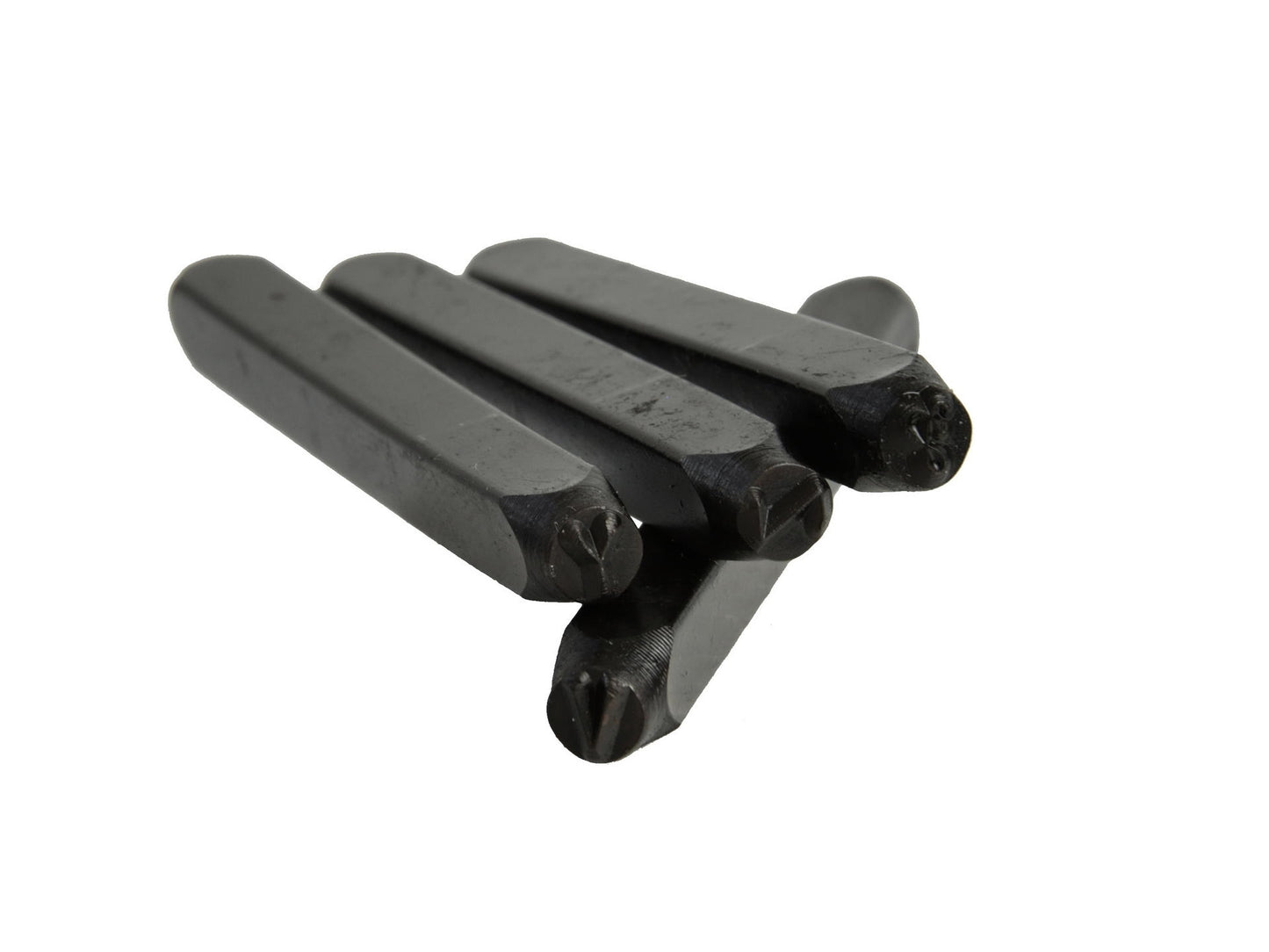 Poansoane cu litere 4mm, 27 bucati, Geko G01808