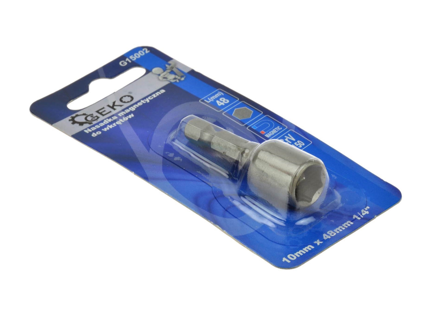 Cheie hexagonala 10mmx48mm 1/4" magnetica, Geko G15002
