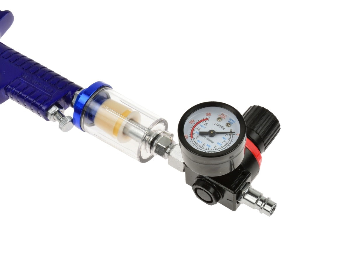 Pistol de pulverizare cu rezervor 600ml + reductor, Geko G03151