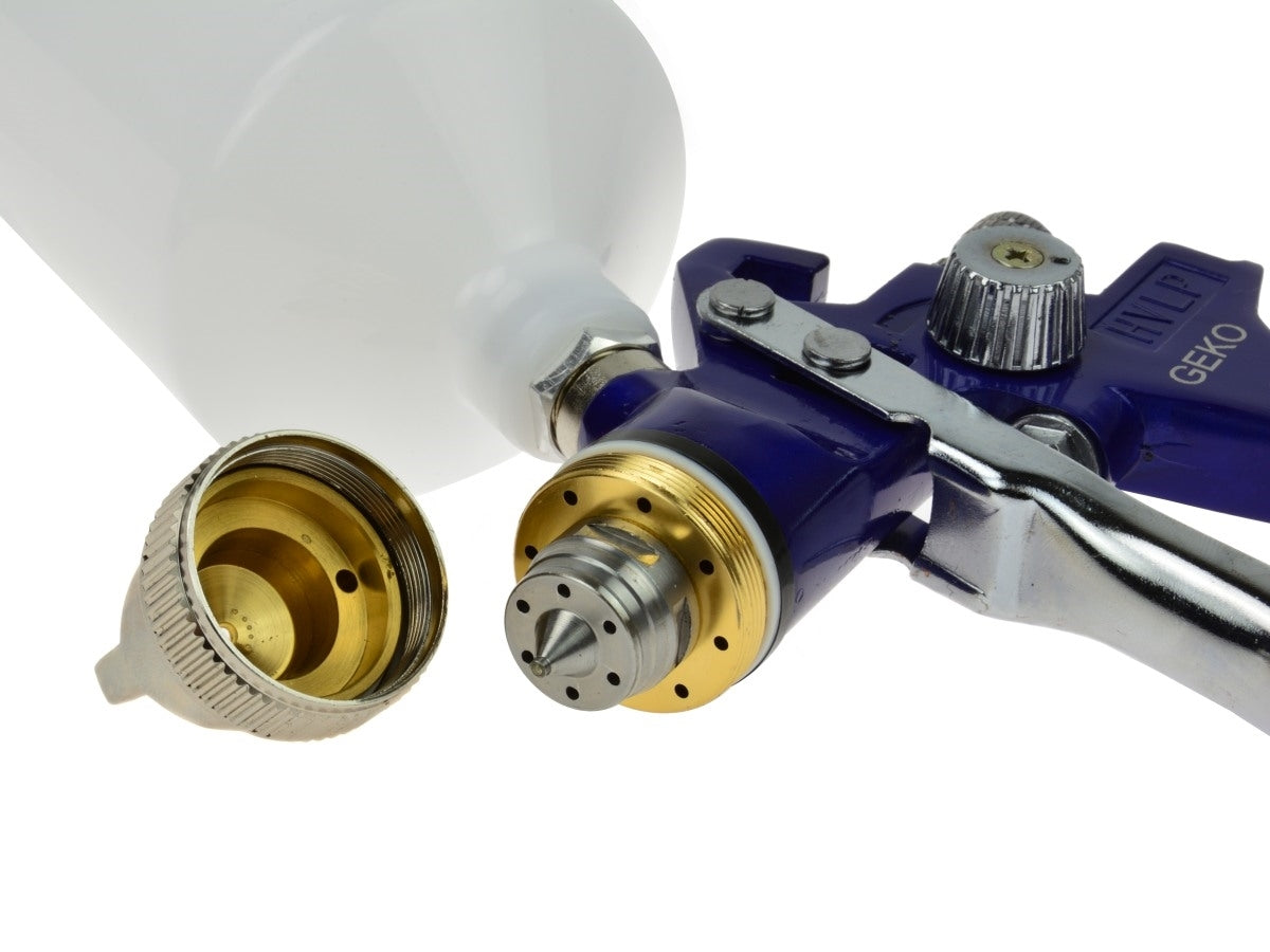 Pistol de pulverizare cu rezervor 600ml + reductor, Geko G03151