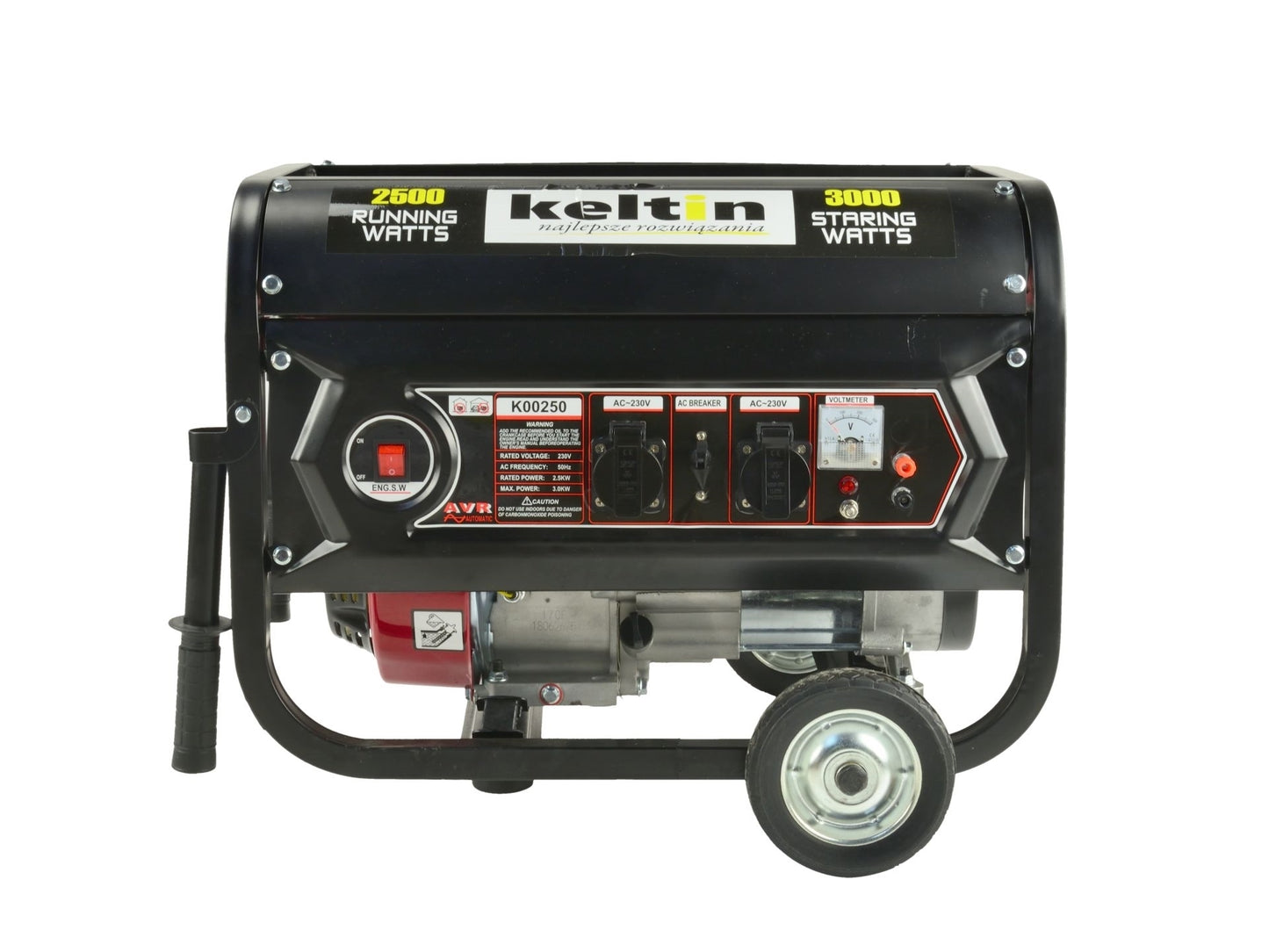 Generator electric 230 V 3000W, 208cm³, 7 cp, Keltin K00250