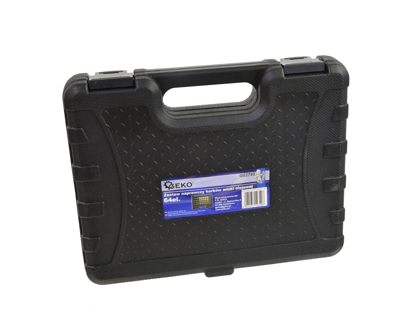 Kit de reparatie dopuri de ulei 64 piese, Geko G02795