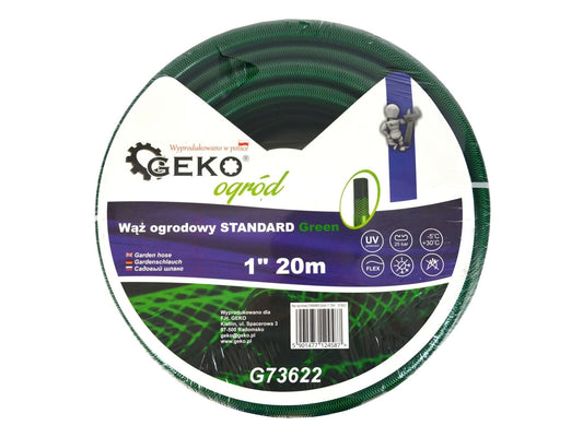 Furtun pentru gradina STANDARD Verde 1 "20m GEKO, G73622