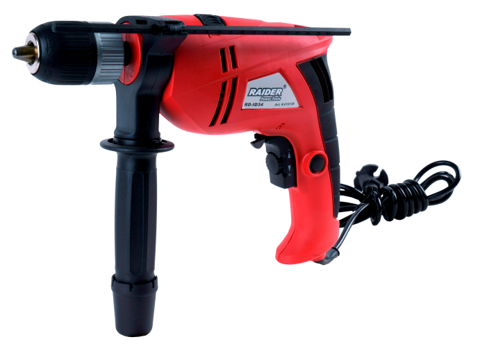 Masina de gaurit cu percutie RD-ID34 710W 13mm, Raider 010136