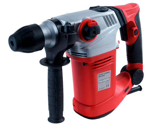 Ciocan rotopercutor RDP-HD39 cu 3 functii 3,8J 720W, Raider 013127