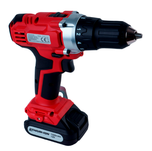 Bormasina cu acumulator Li-ion 10.8V  1300mAh 26Nm RD-CDL06, Raider 030201