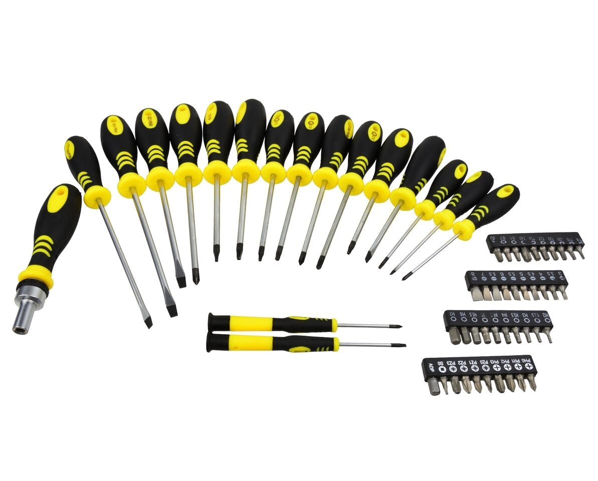 Set 59 surubelnite cu accesorii CRV, Geko G30558