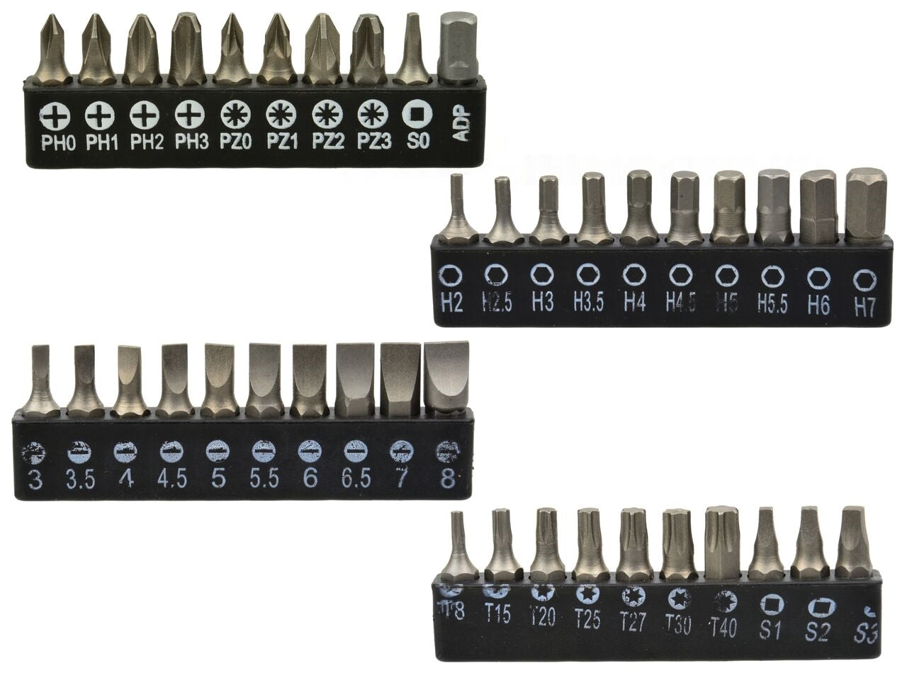 Set 59 surubelnite cu accesorii CRV, Geko G30558