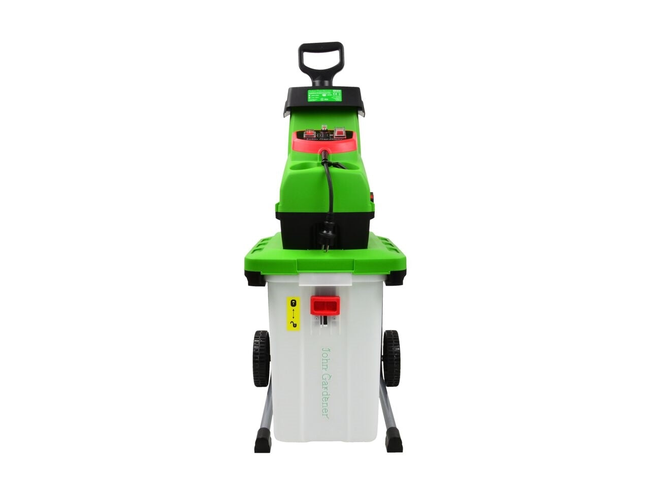 Tocator/ concasor electric pentru gradina, John Gardener, 2800W, 60L, G81078