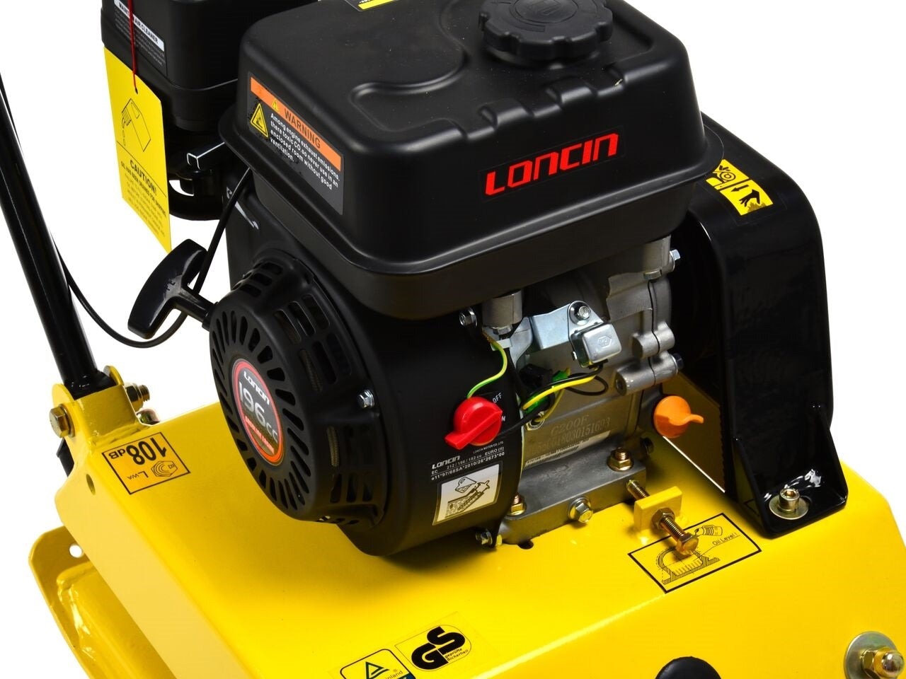 Compactor plat CNP90, 90kg, 15kN, motor Loncin OHV, GEKO G80203