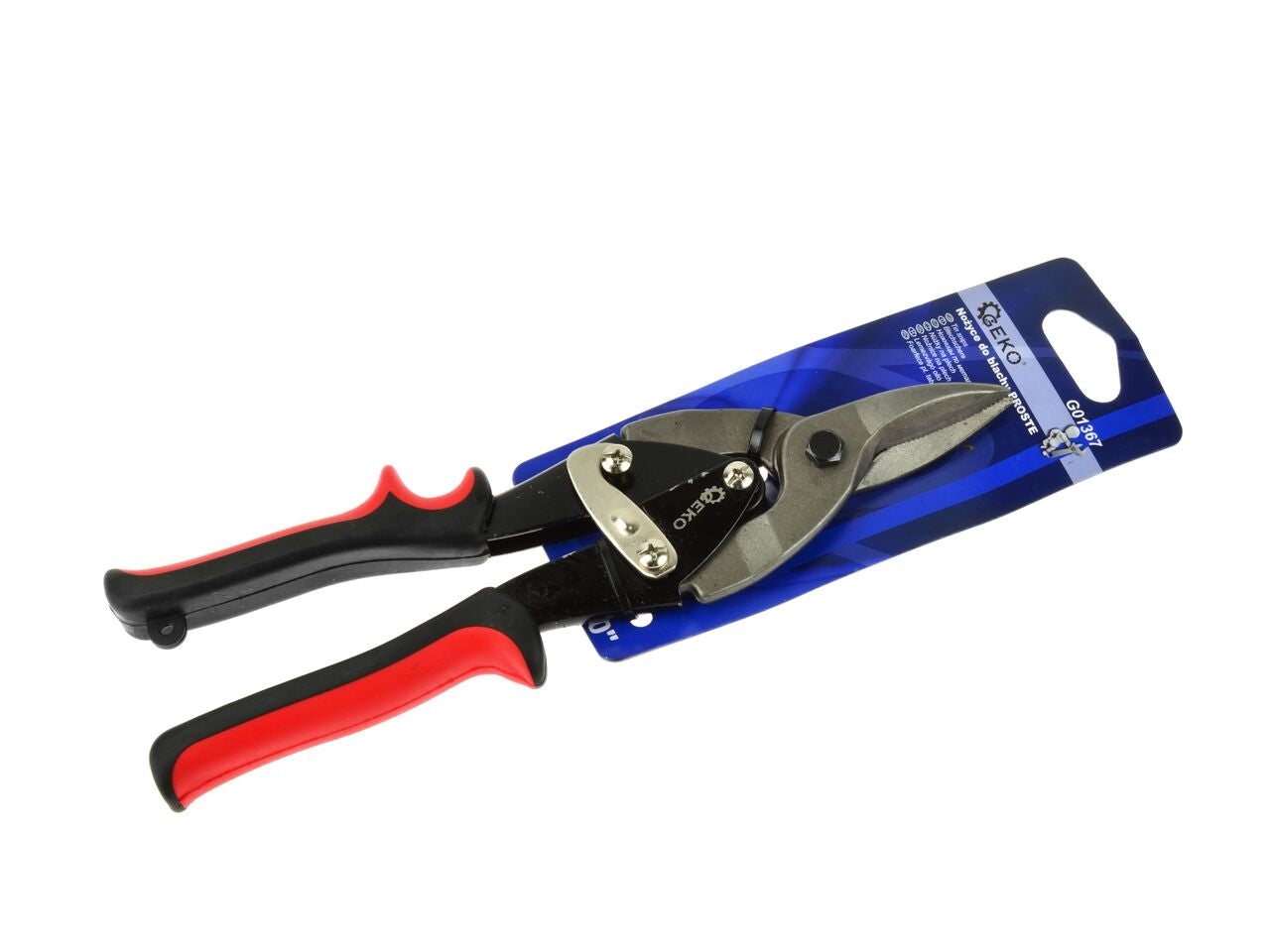 Foarfeca pentru tabla STRAIGHT 10" cu maner izolat, GEKO G01367