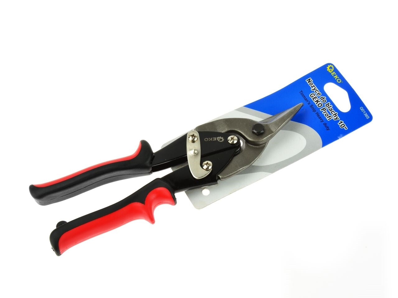 Foarfeca dreapta pentru tabla 10" cu maner izolat, GEKO G01365