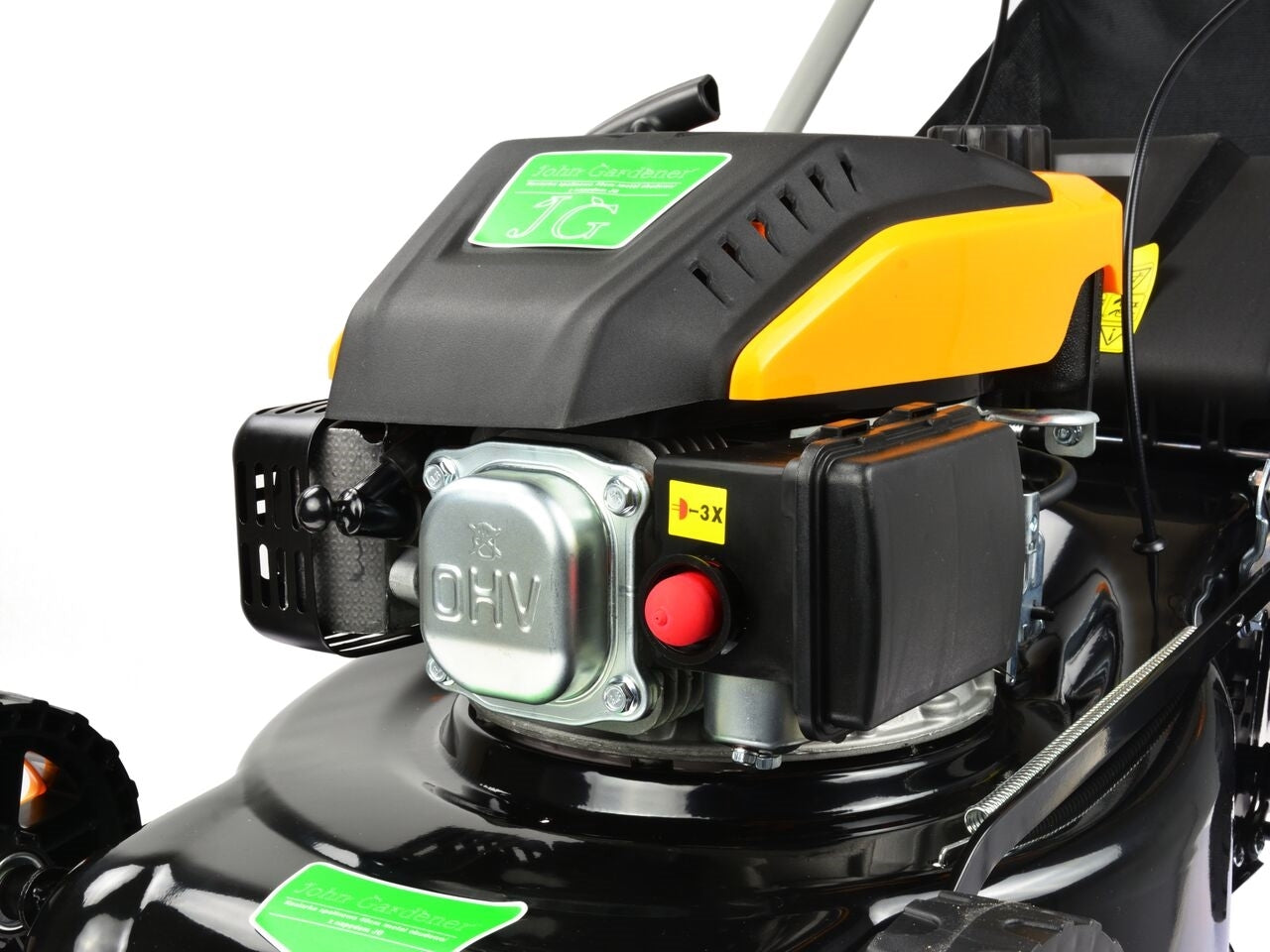 Masina de tuns iarba John Gardener 40cm, 1,8kW, 99cm3, 6 trepte 25- 75mm, Geko G83055