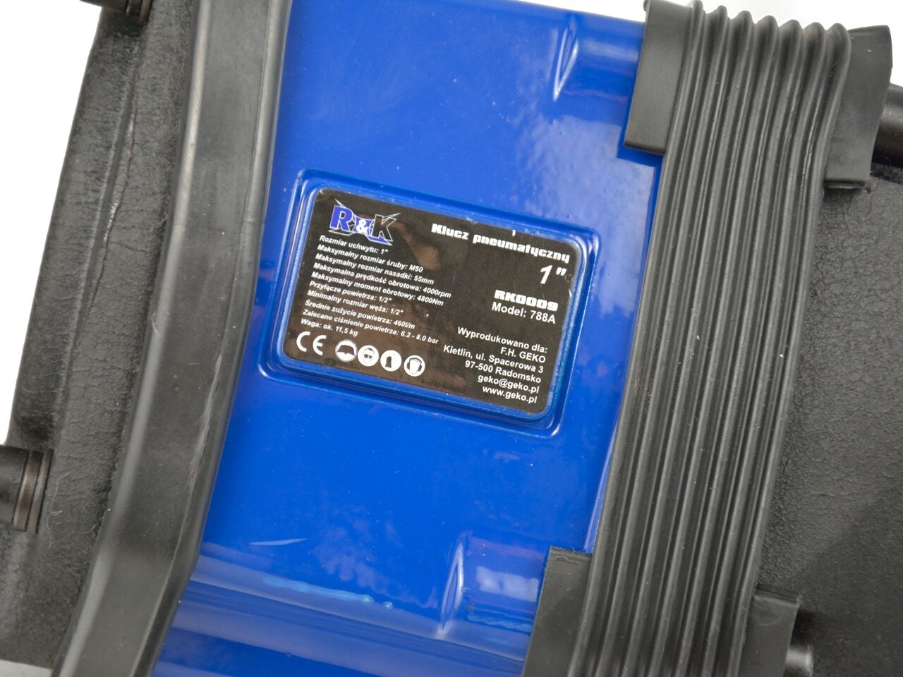 Cheie de impact pneumatica 1" R&K PREMIUM BIG, RK0009