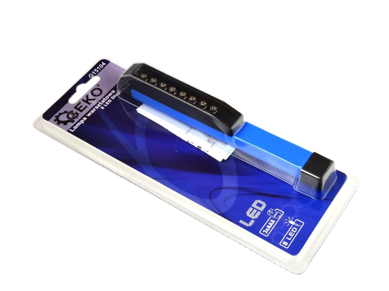 Lanterna pentru atelier, 8 LED, Geko G15104