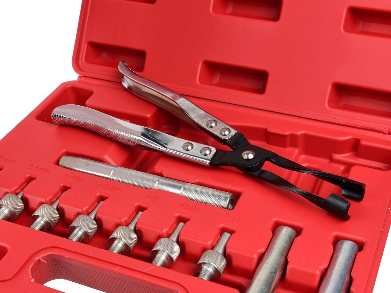 Set pentru demontare si instalare etansari supape, Geko G02611