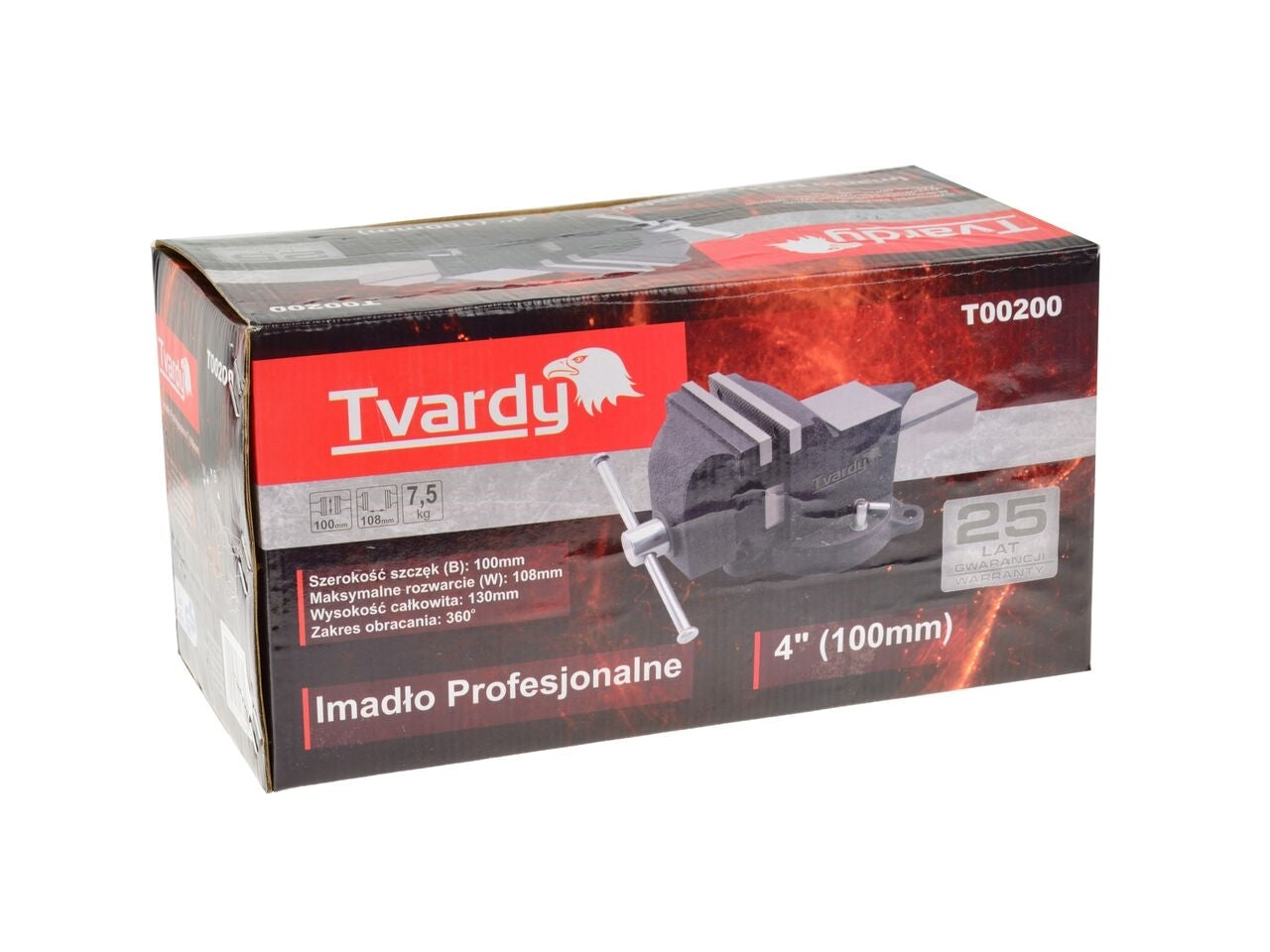 Menghina profesionala 4 "(100mm) 25GW, Tvardy T00200