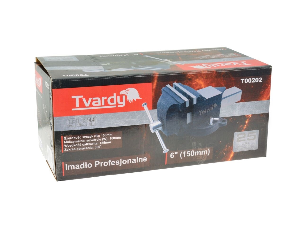 Menghina profesionala, 6" (150mm) 25GW, Tvardy T00202