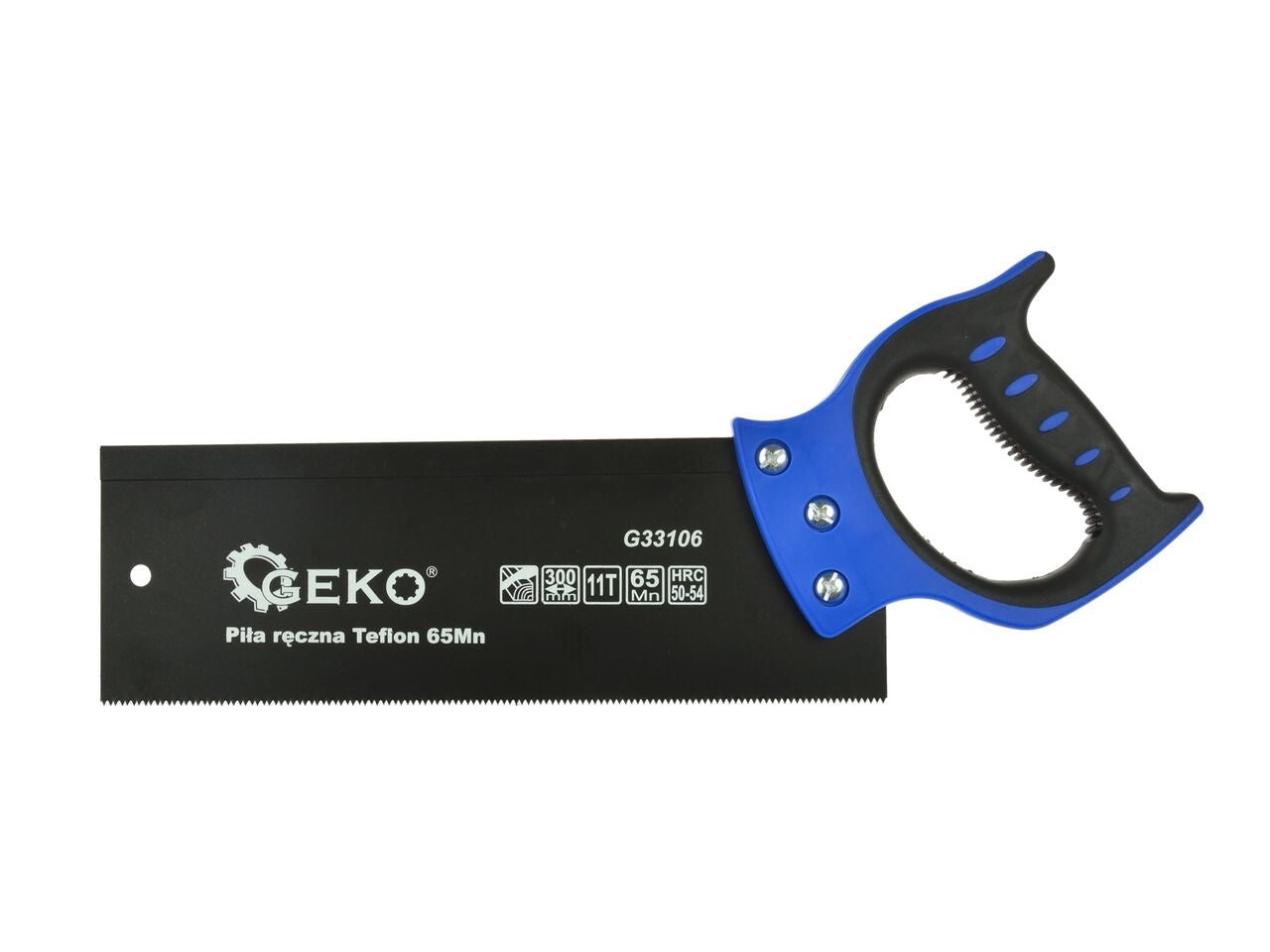 Ferastrau manual pentru lemn, Teflon 65Mn, GEKO G33106