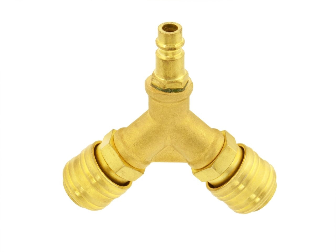 Racord pneumatic cu 3 căi 1/2" 16bar 95mm, Geko G02995