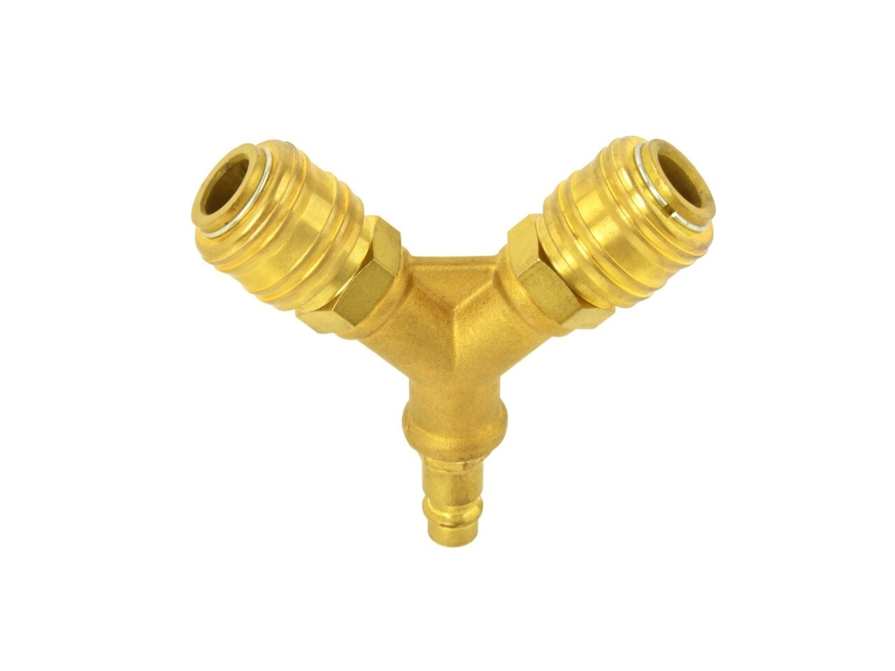 Racord pneumatic cu 3 căi 1/2" 16bar 95mm, Geko G02995