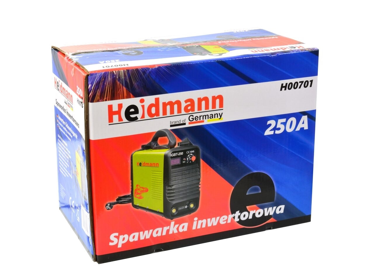 Invertor de sudura 250 IGBT, Heidmann H00701
