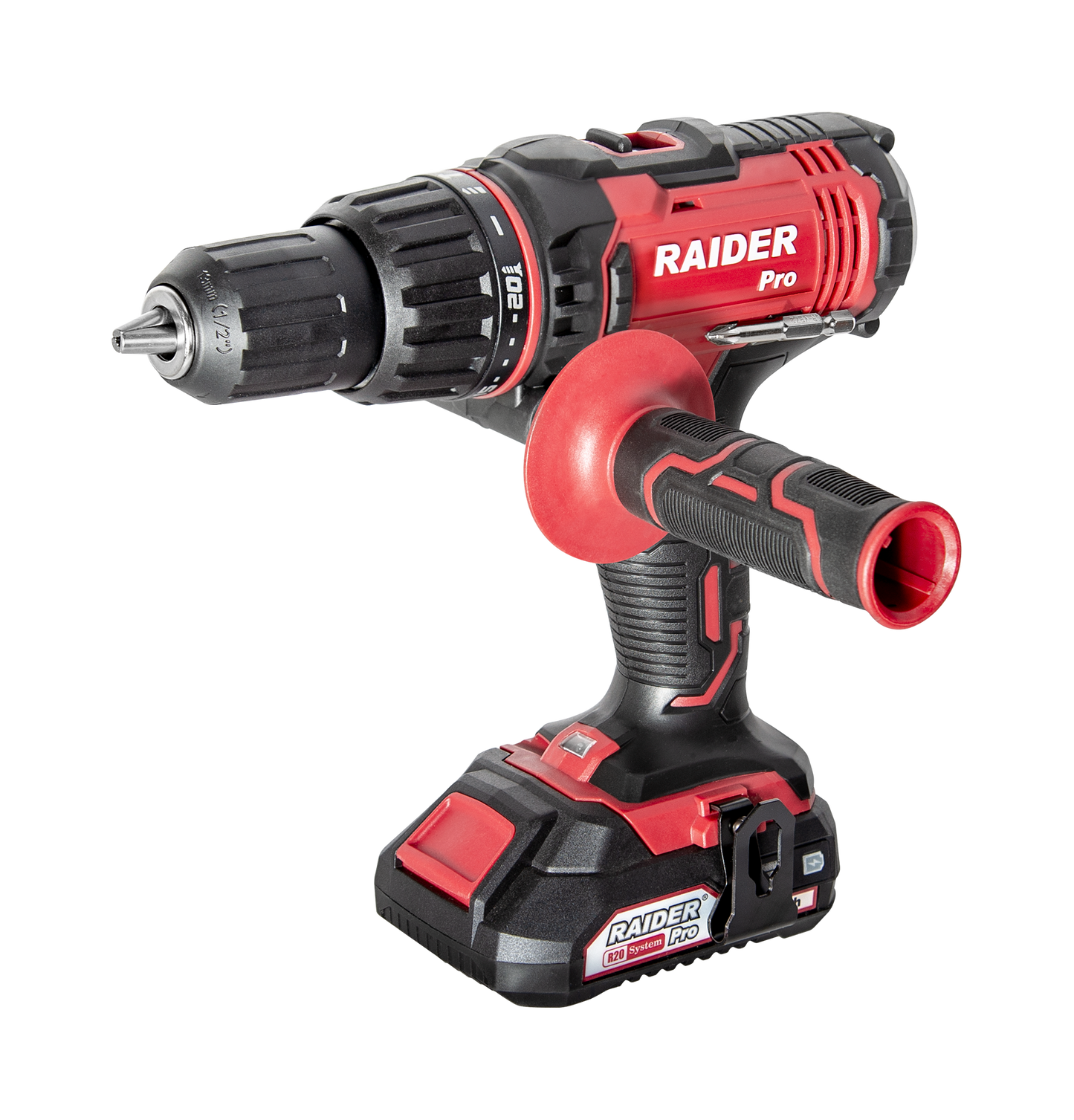 Masina de gaurit cu percutie 20V 50Nm 2x2Ah RDP-SCDI20, Raider 030208