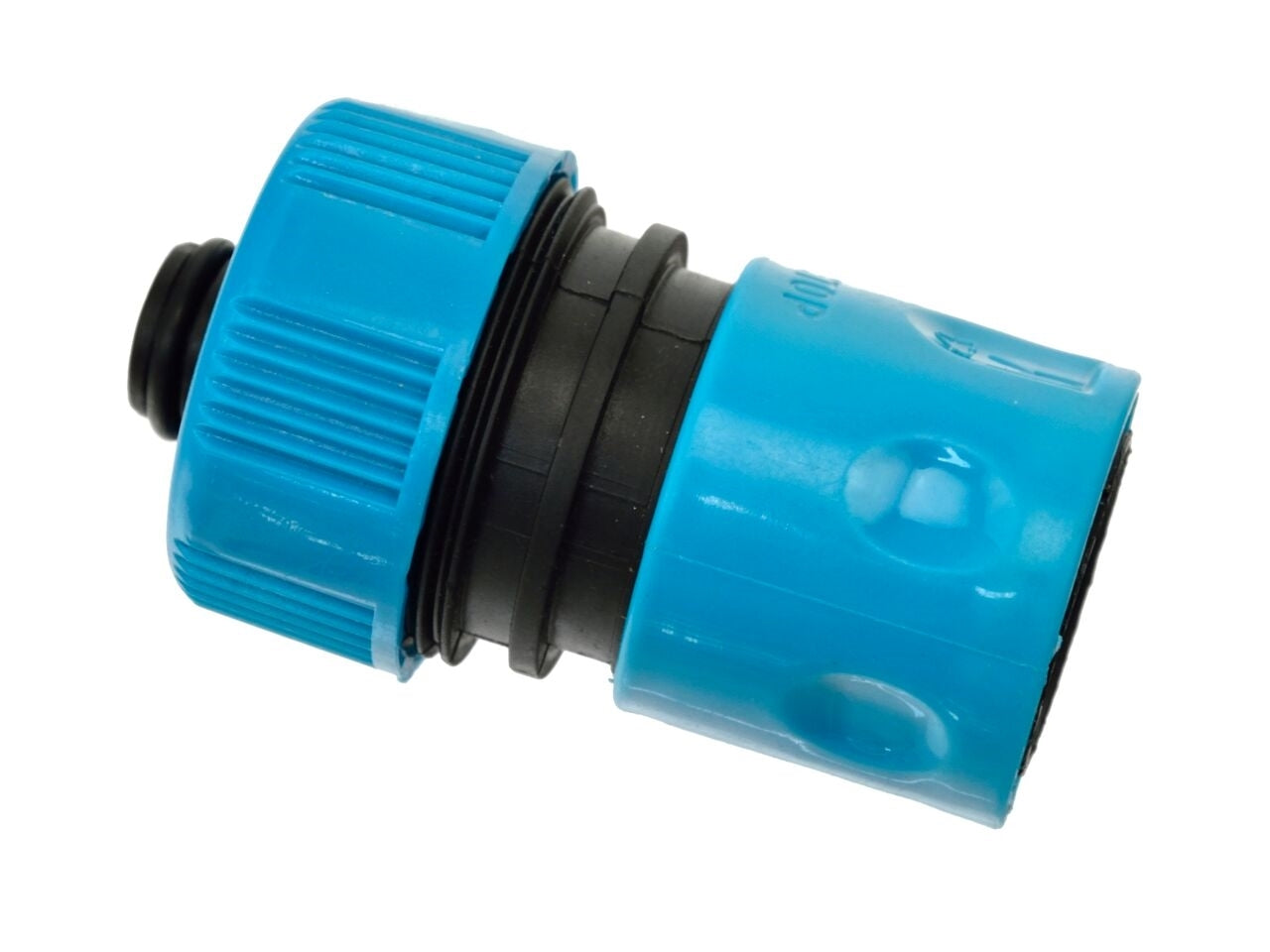 Kit irigare pentru gradina, 3/4 "50m, 3 straturi, GEKO STANDARD + accesorii 4 piese, 3/4", Geko Blue Line