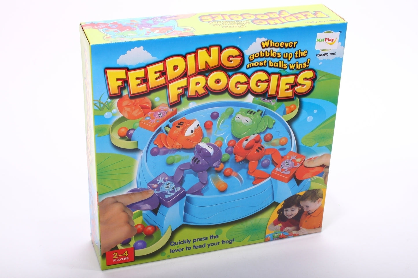 Joc hranirea broscutelor cu 4 jucatori, MalPlay 100773