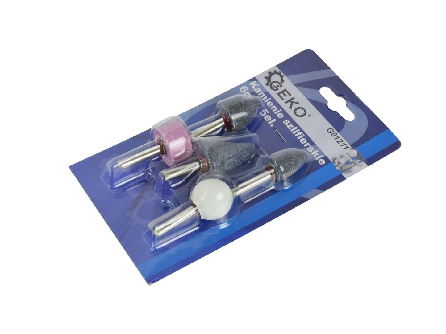 Set 5 pietre pentru slefuire 6mm, Geko G01211