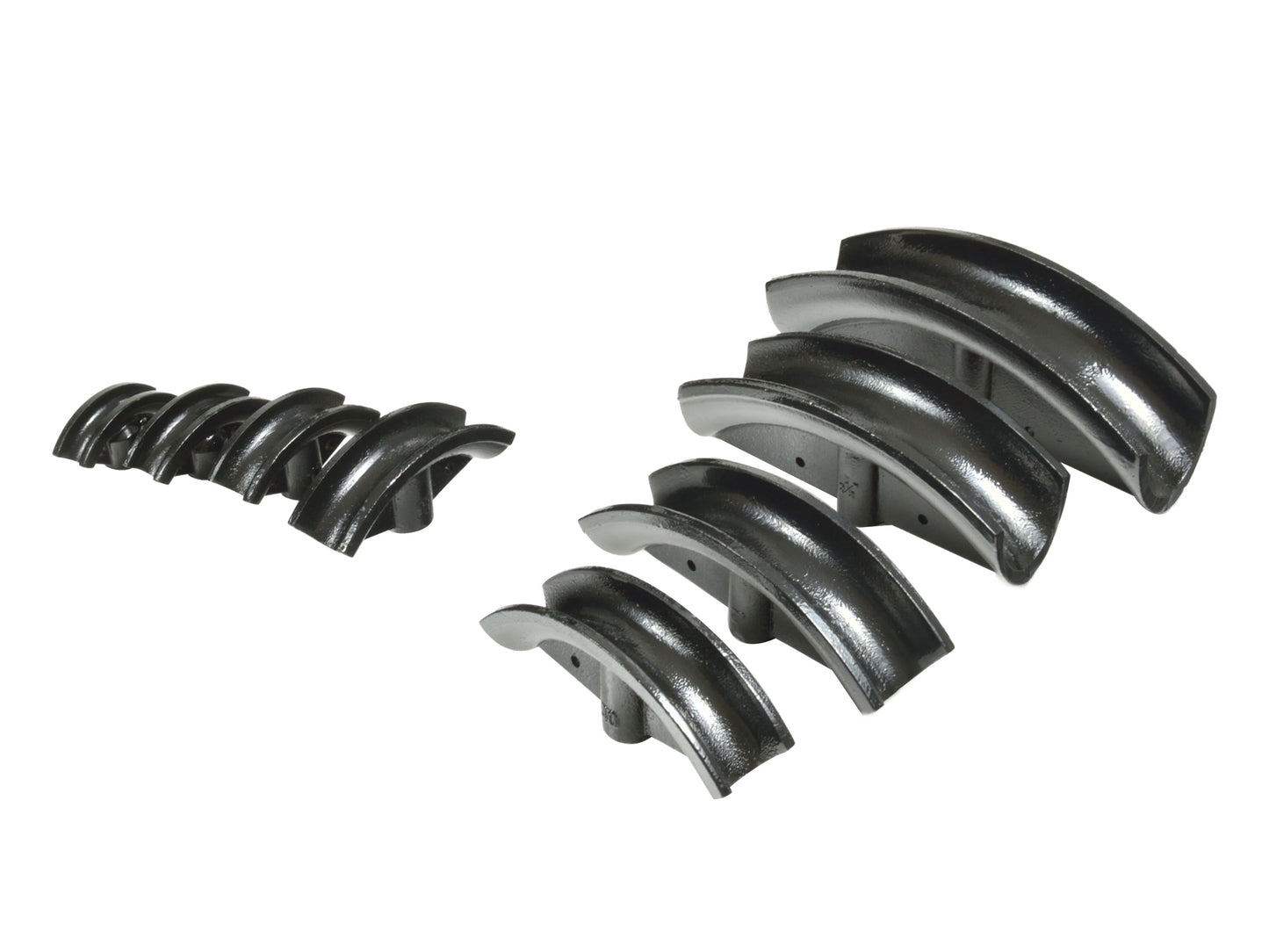 Set 8 profile pentru dispozitivul de indoit tevi 16T, Geko G02039